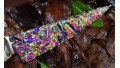 Dichroic Glass Knife with Handblown Glass Handle (SOLD) 
